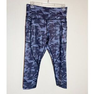 ZYIA Camo Metallic Light n Tight Capri